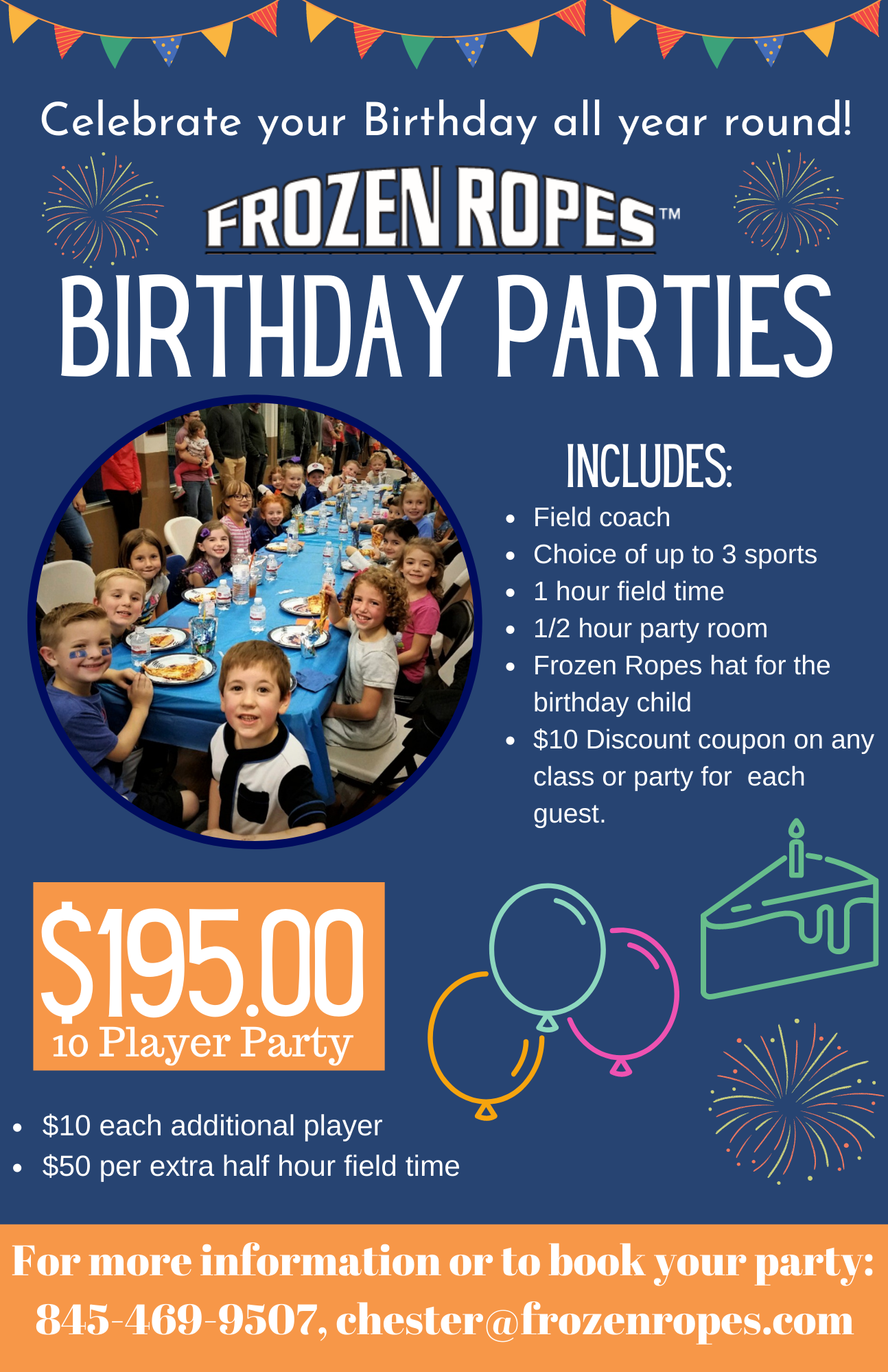 Birthday Parties 2020 (2) - Frozen Ropes Chester, NY